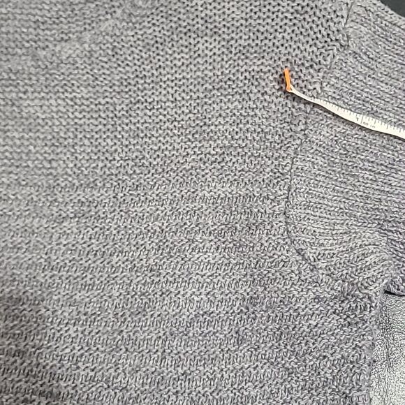 J. Jill Women's Grey knit long sleeve sweater size SP Petite mature tunic - Picture 9 of 10